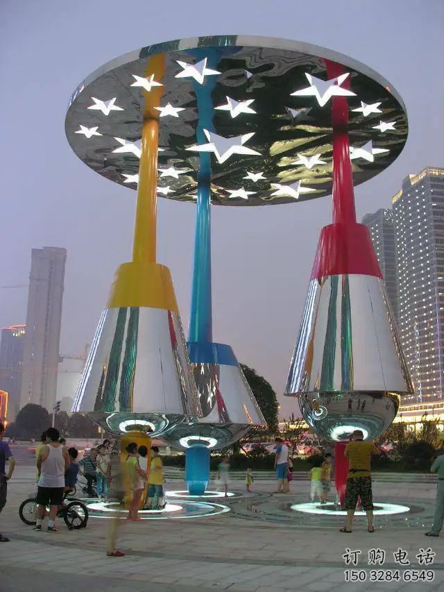 升華雕塑 廣場景觀雕塑 不銹鋼升華雕塑