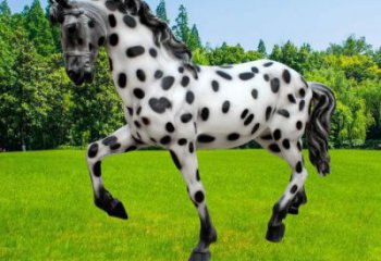 戶外斑馬雕塑 農村庭院小品 中式彩繪斑馬雕塑廠家