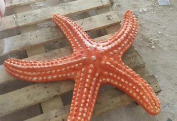 歐式海星雕塑 彩繪卡通擺件 幼兒園戶外海星雕塑廠家