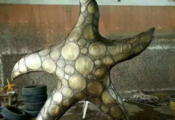 仿古海星雕塑 旅游區海洋小品 戶外大型海星雕塑廠家