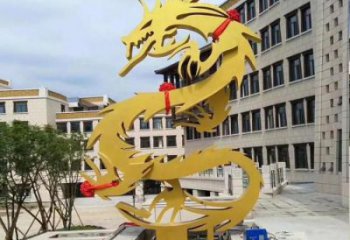 庭院龍雕塑廠家 歐式仿真擺件 戶外噴漆龍雕塑