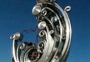 幾何天馬雕塑廠家 中式戶外擺件 大型鏡面天馬雕塑