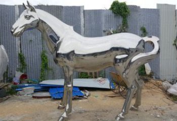 別墅區(qū)馬雕塑廠(chǎng)家 卡通創(chuàng)意小品 農(nóng)村現(xiàn)代馬雕塑