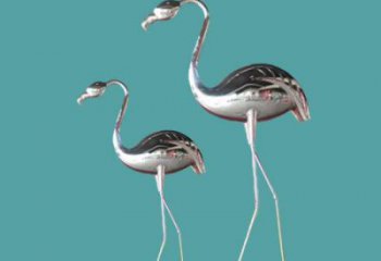 大門口丹頂鶴雕塑廠家 歐式賓館擺件 風景區(qū)仿真丹頂鶴雕塑