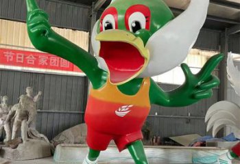 烤漆飛鳥雕塑廠家 戶外卡通擺件 廣場公園飛鳥雕塑