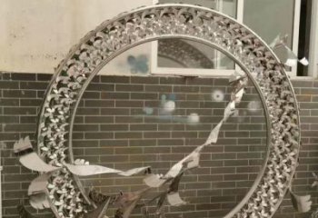 啞光飛燕雕塑廠家 大型剪影擺件 風景區仿真飛燕雕塑