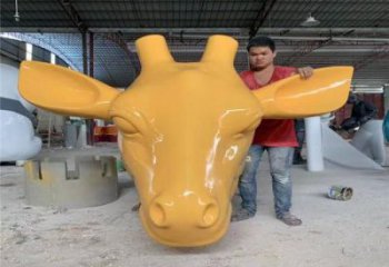 步行街牛頭雕塑廠家 創(chuàng)意公園擺件 戶外抽象牛頭雕塑   