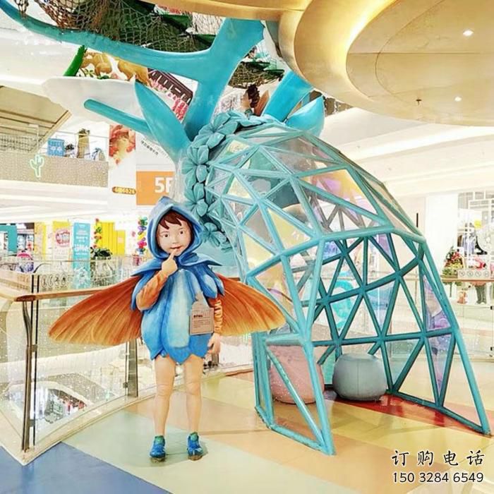 鏤空鹿角雕塑廠家 現(xiàn)代抽象擺件 廣場幾何鹿角雕塑