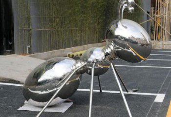 抽象螞蟻雕塑廠家 創(chuàng)意村口擺件 玄關(guān)大型螞蟻雕塑