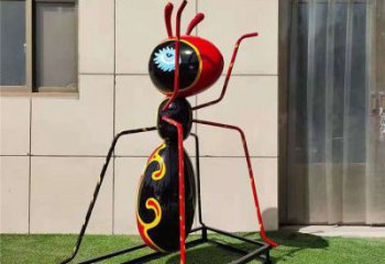 商場(chǎng)螞蟻雕塑廠家 中式室內(nèi)小品 酒店拉絲螞蟻雕塑