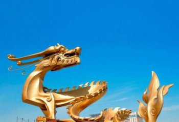 拉絲臥龍雕塑廠家 大型鏤空擺件 游樂場異形臥龍雕塑