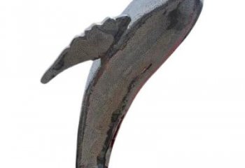 抽象鯨魚雕塑廠家 創意村口擺件 戶外鏡面鯨魚雕塑