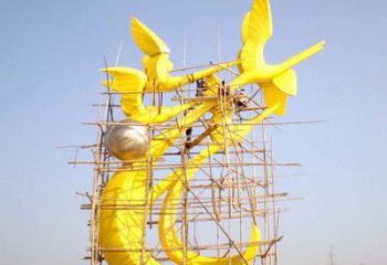 庭院大雁雕塑廠家 歐式仿真擺件 戶外噴漆大雁雕塑