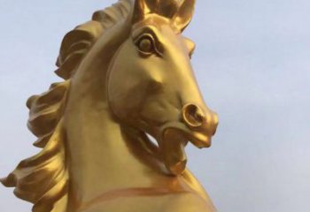 仿真駿馬雕塑廠家 房地產(chǎn)異形小品 戶外異形駿馬雕塑