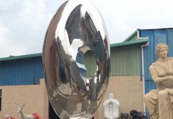 現(xiàn)代球狀雕塑廠家 大型別墅區(qū)擺件 大型不銹鋼球狀雕塑