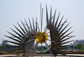 創意星球雕塑廠家 戶外廣場小品 大型不銹鋼星球雕塑