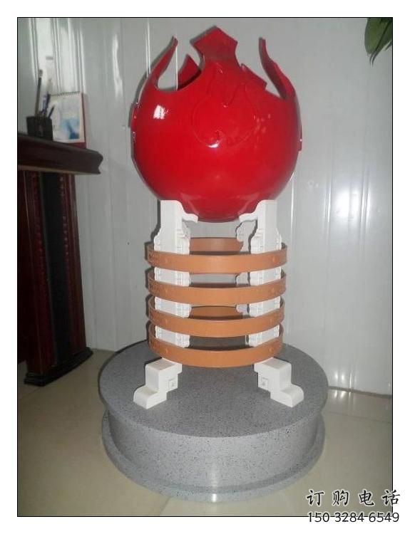 鍛造火炬雕塑廠家 公園小品 戶外不銹鋼火炬雕塑