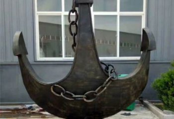 庭院船舵雕塑廠家 公園小品 鍛造不銹鋼船舵雕塑