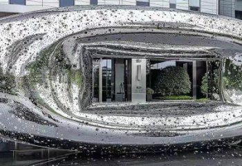 烤漆圓鏡雕塑廠家 鏤空小品 戶外不銹鋼圓鏡雕塑生產(chǎn)