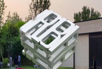 鍛造正方體雕塑廠家 鏤空小品 戶外不銹鋼正方體雕塑廠家