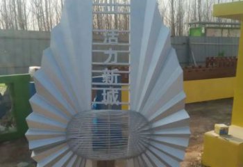 創(chuàng)意路標(biāo)雕塑廠家 現(xiàn)代小品 公園不銹鋼路標(biāo)雕塑廠