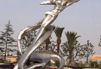 街道路標(biāo)雕塑廠家 現(xiàn)代擺件 鏡面不銹鋼路標(biāo)雕塑廠