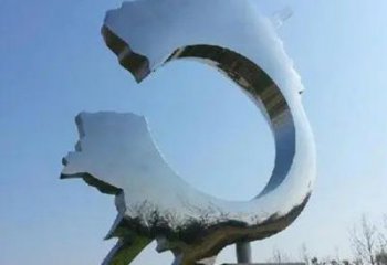 鏡面路標(biāo)雕塑廠家 大型擺件 現(xiàn)代不銹鋼路標(biāo)雕塑廠