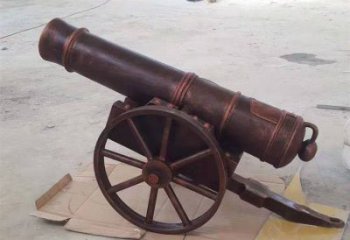 創(chuàng)意炮雕塑廠家 仿古小品 公園不銹鋼炮雕塑廠
