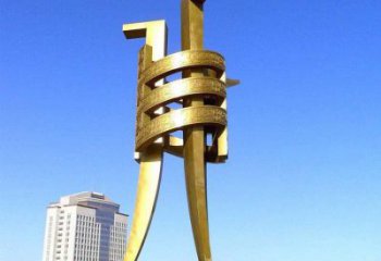 烤漆市政雕塑廠家 廣場小品 戶外不銹鋼市政雕塑廠