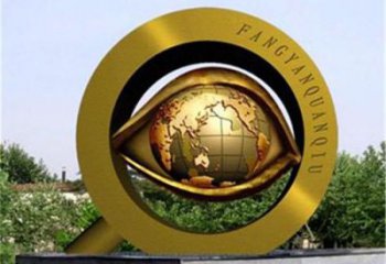 大型眼睛雕塑廠家 鍛造小品 現(xiàn)代不銹鋼眼睛雕塑廠