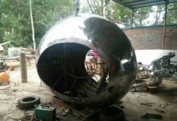 廣場(chǎng)眼睛雕塑廠家 公園小品 抽象不銹鋼眼睛雕塑廠