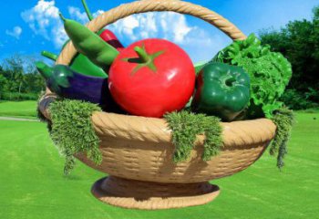 歐式菜籃子雕塑廠家 抽象擺件 街頭不銹鋼菜籃子雕塑價格