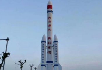 大型火箭雕塑廠家 公園廣場小品 戶外不銹鋼火箭雕塑生產