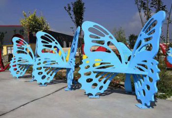噴漆坐椅雕塑廠家 中式村口小品 草地不銹鋼坐椅雕塑廠