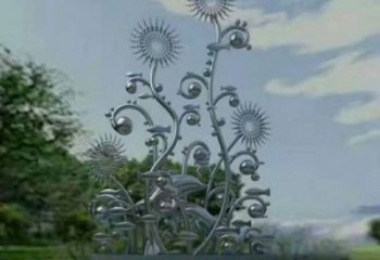 戶外風鈴雕塑廠家 現代創意小品 大型不銹鋼風鈴雕塑廠