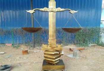 戶(hù)外天平雕塑廠(chǎng)家 噴漆小品 創(chuàng)意不銹鋼天平雕塑廠(chǎng)