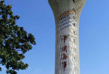 抽象話筒雕塑廠家 公園廣場(chǎng)小品 大型不銹鋼話筒雕塑廠