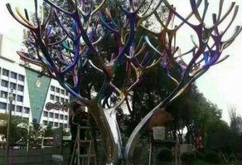 異形花傘雕塑廠家 現(xiàn)代小品 廣場(chǎng)不銹鋼花傘雕塑定制