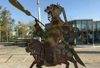 抽象皮影戲雕塑廠家 公園小品 戶外皮影戲雕塑制作