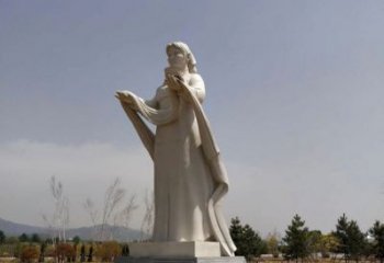 園林哈達雕塑廠家 廣場中式現代人物小品