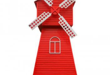 廣場大風(fēng)車雕塑廠家 創(chuàng)意小品 彩繪大風(fēng)車雕塑廠