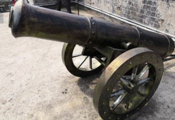 仿古炮雕塑廠家 草地小品 房地產(chǎn)炮雕塑廠