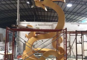 異形龍卷風雕塑廠家 現代小品 幾何不銹鋼龍卷風雕塑廠