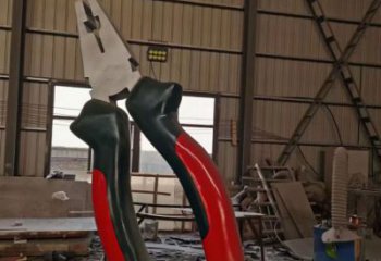 戶外剪刀雕塑廠家 噴漆小品 現(xiàn)代不銹鋼剪刀雕塑廠