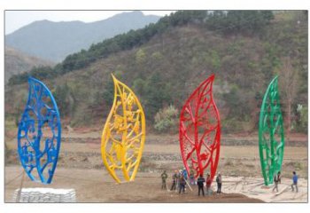 異形樹葉子雕塑廠家 現代公園小品  廣場不銹鋼樹葉子雕塑廠
