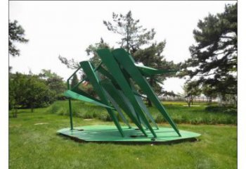 園林竹葉雕塑廠家 廣場小品 中式不銹鋼竹葉雕塑廠