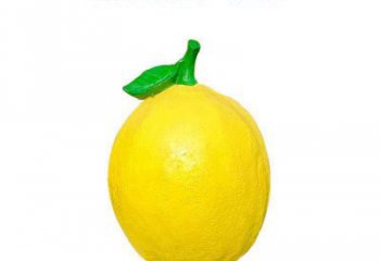 戶外橘子雕塑廠家 噴漆小品 現(xiàn)代橘子雕塑定做