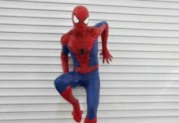 大型蜘蛛俠雕塑廠家 抽象小品  戶外蜘蛛俠雕塑制作