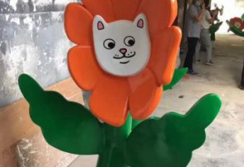 街道笑臉雕塑廠家 現(xiàn)代擺件  創(chuàng)意笑臉雕塑價格