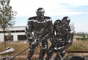 中式老頭雕塑廠家 現(xiàn)代公園小品 鏡面不銹鋼老頭雕塑廠